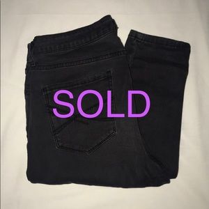 Black Aéropostale High Waisted Jegging